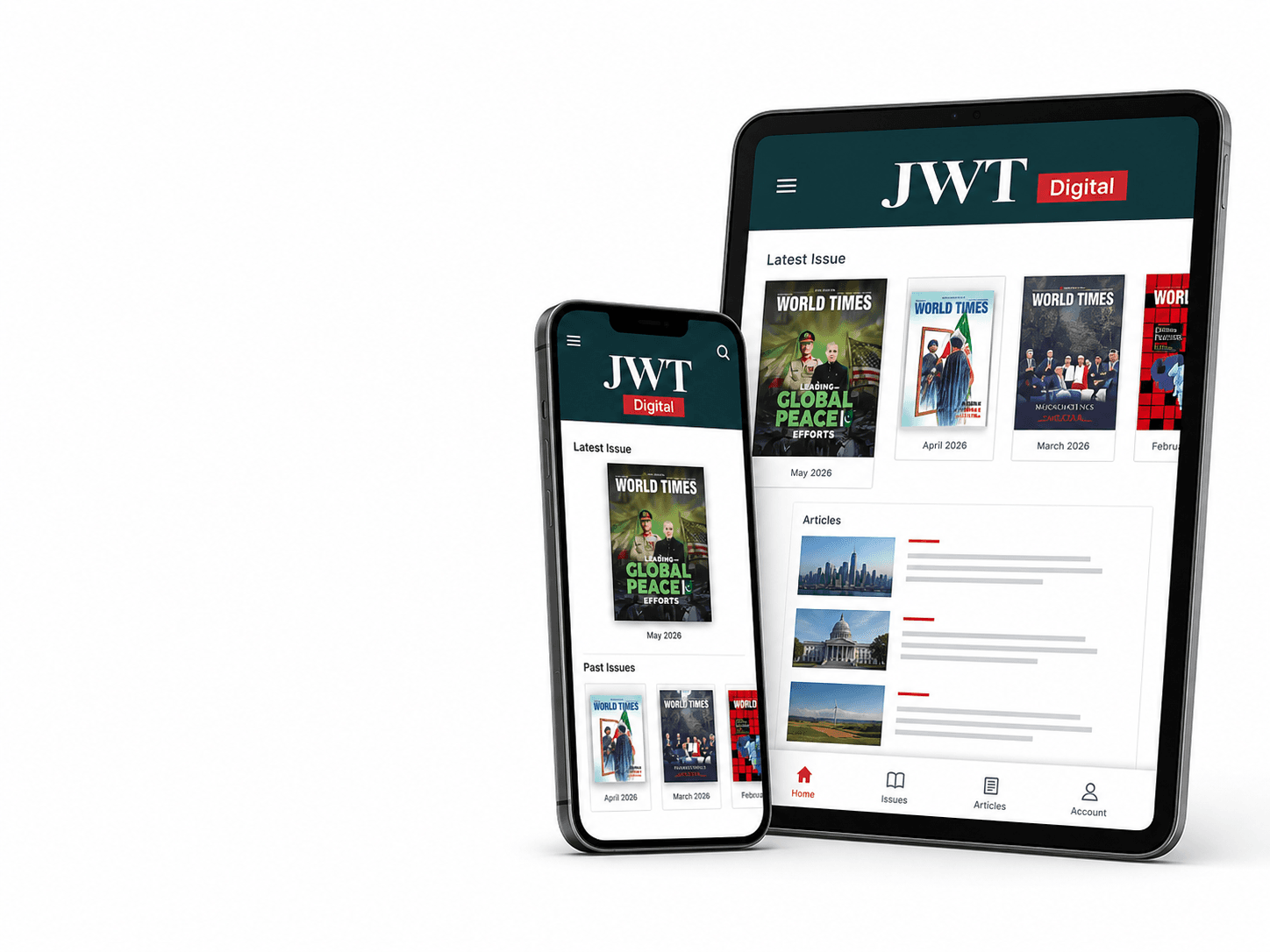 Jahangir's World Times magazine available across digital devices