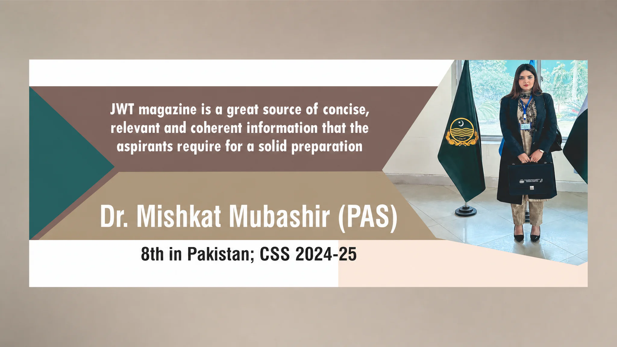 In Conversation with Dr. Mishkat Mubashir (PAS) 8th in Pakistan; CSS 2024-25