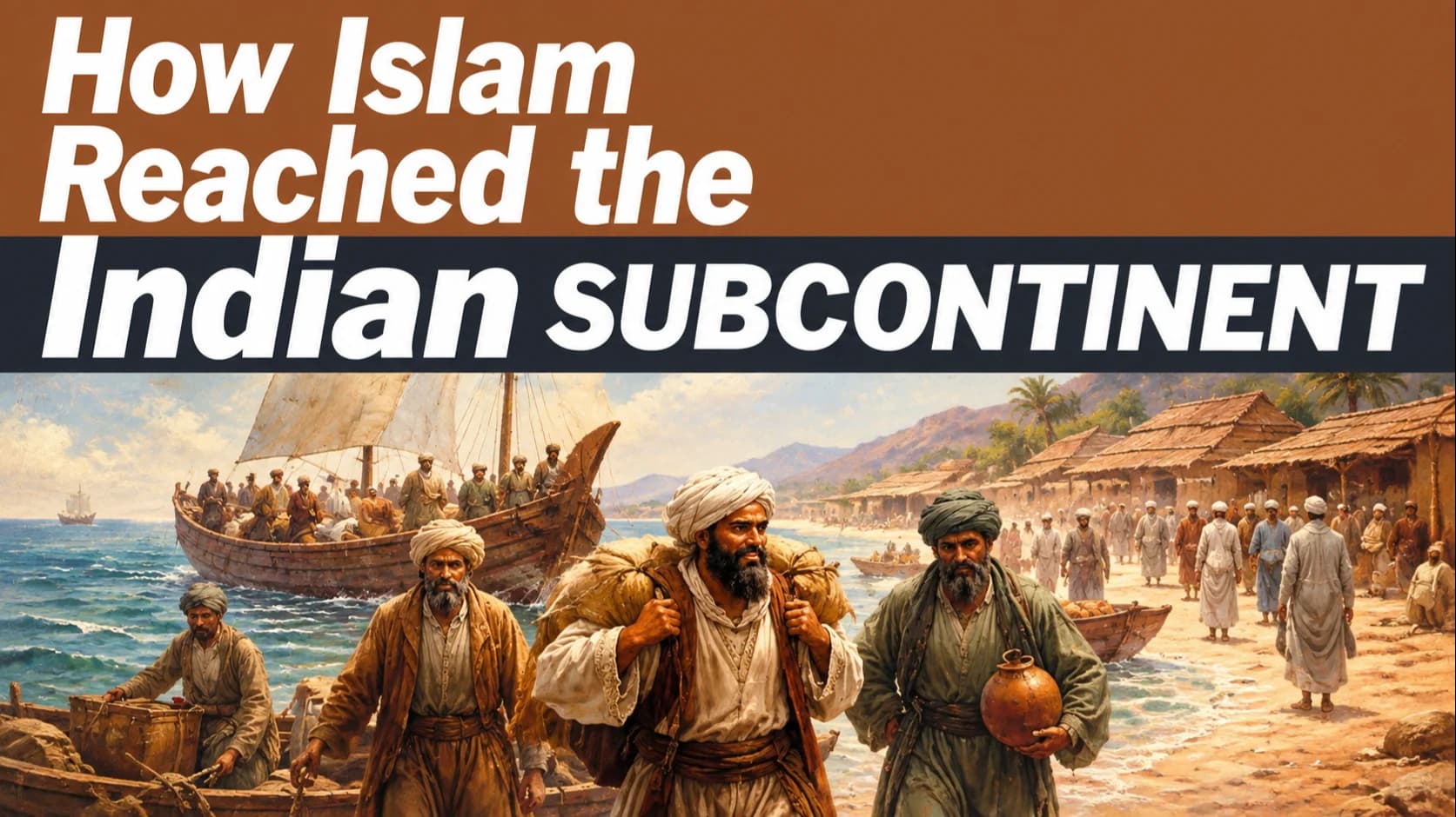 How Islam Reached the Indian Subcontinent