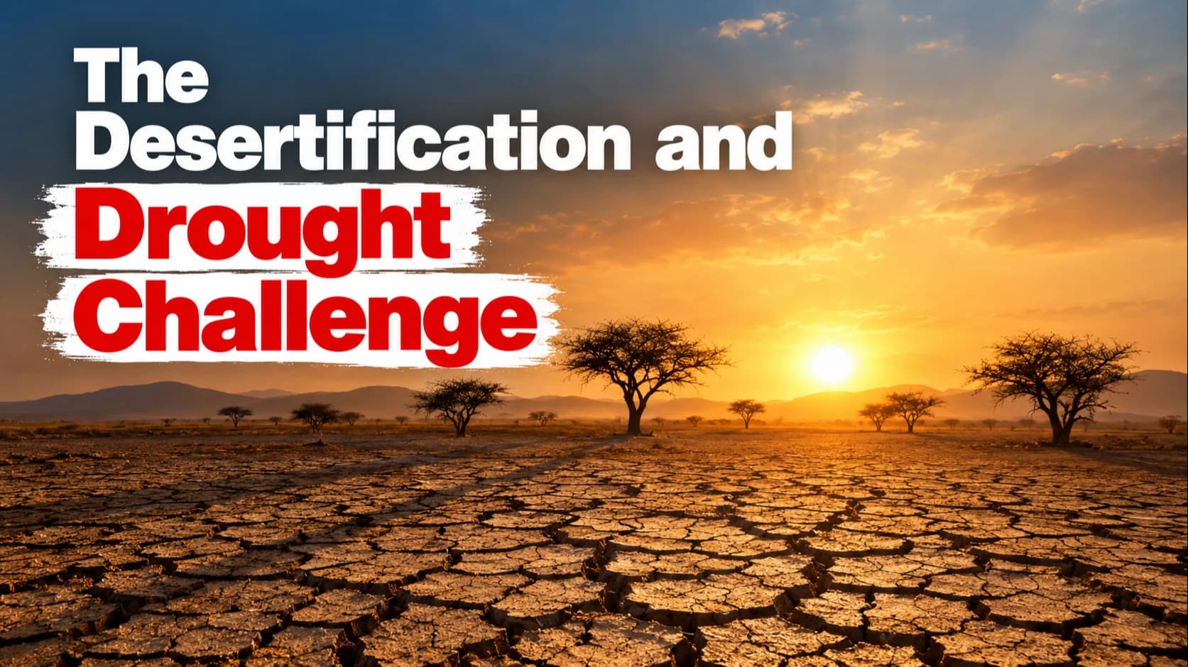 The Desertification and Drought Challenge