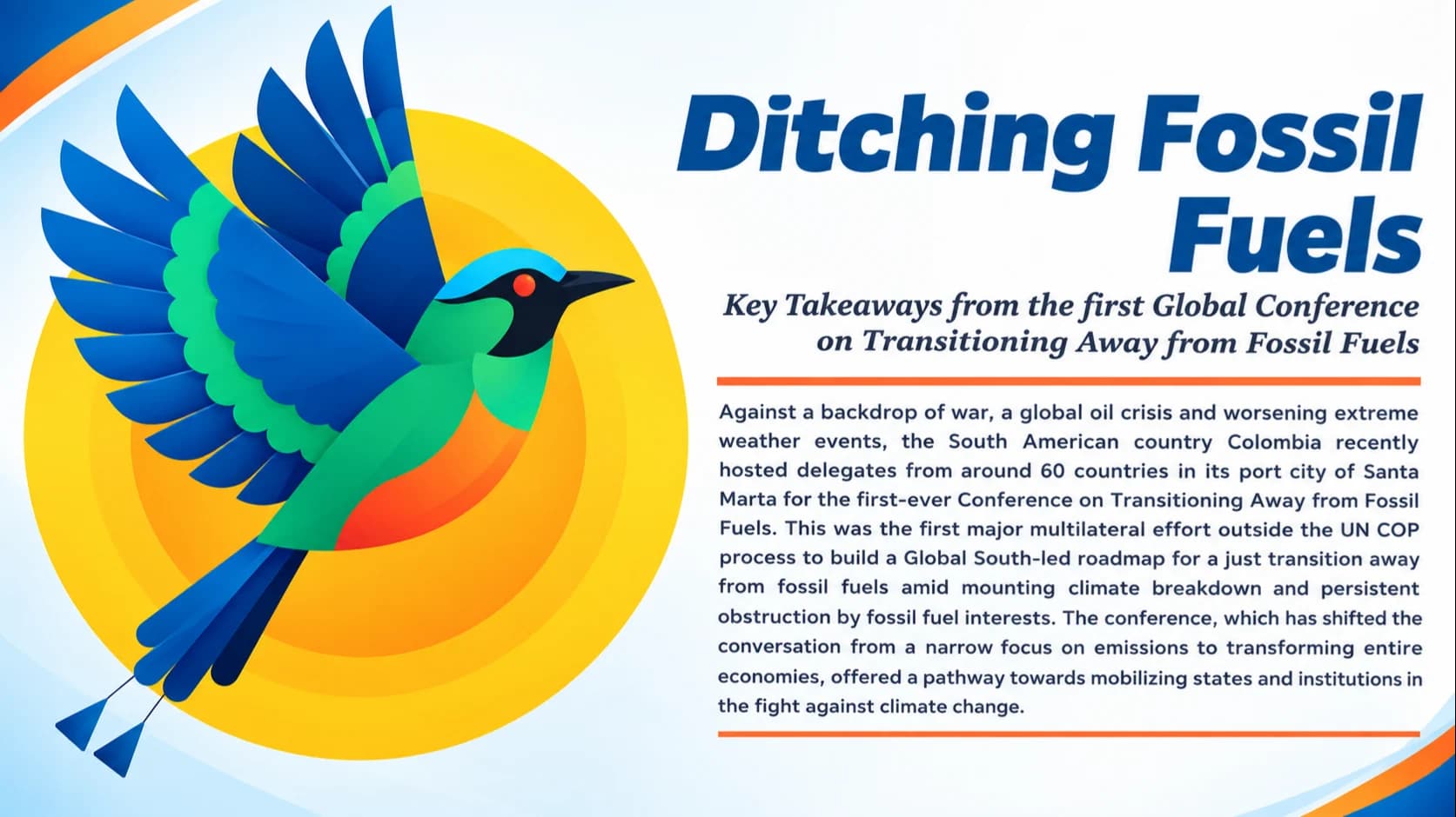 Ditching Fossil Fuels