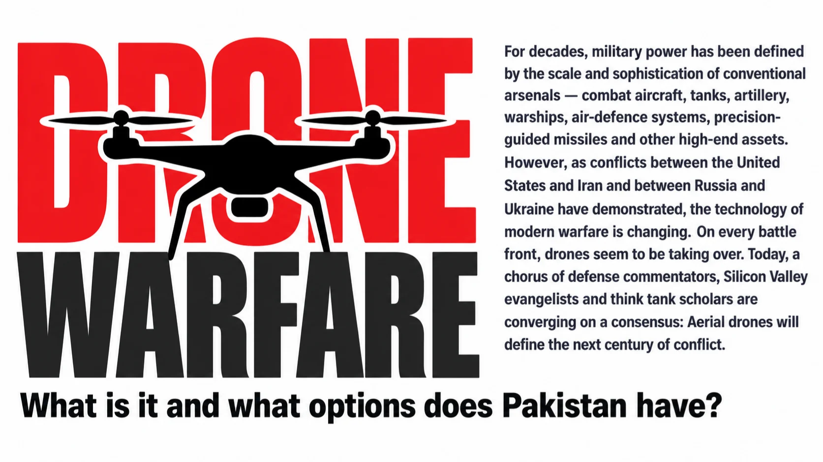 Drone Revolution and Modern Warfare