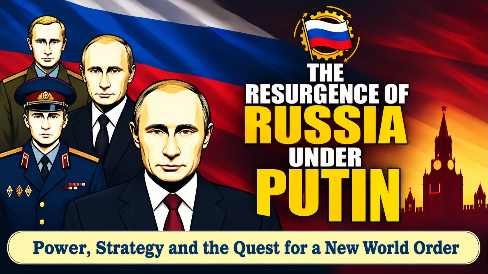 The Resurgence of Russia Under Putin Power, Strategy, and the Quest for a New World Order