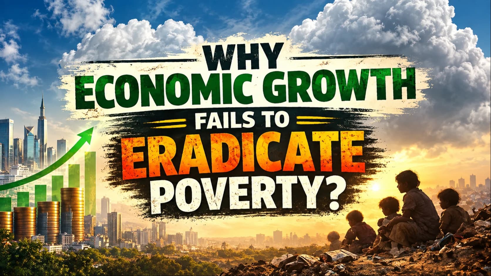 Why Economic Growth Fails to Eradicate Poverty ?