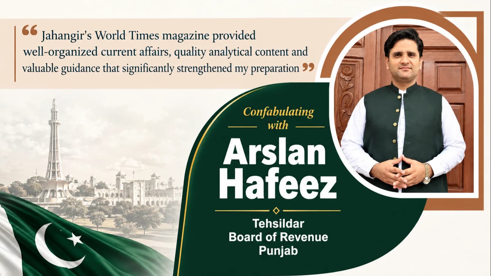 Confabulating with Arslan Hafeez
