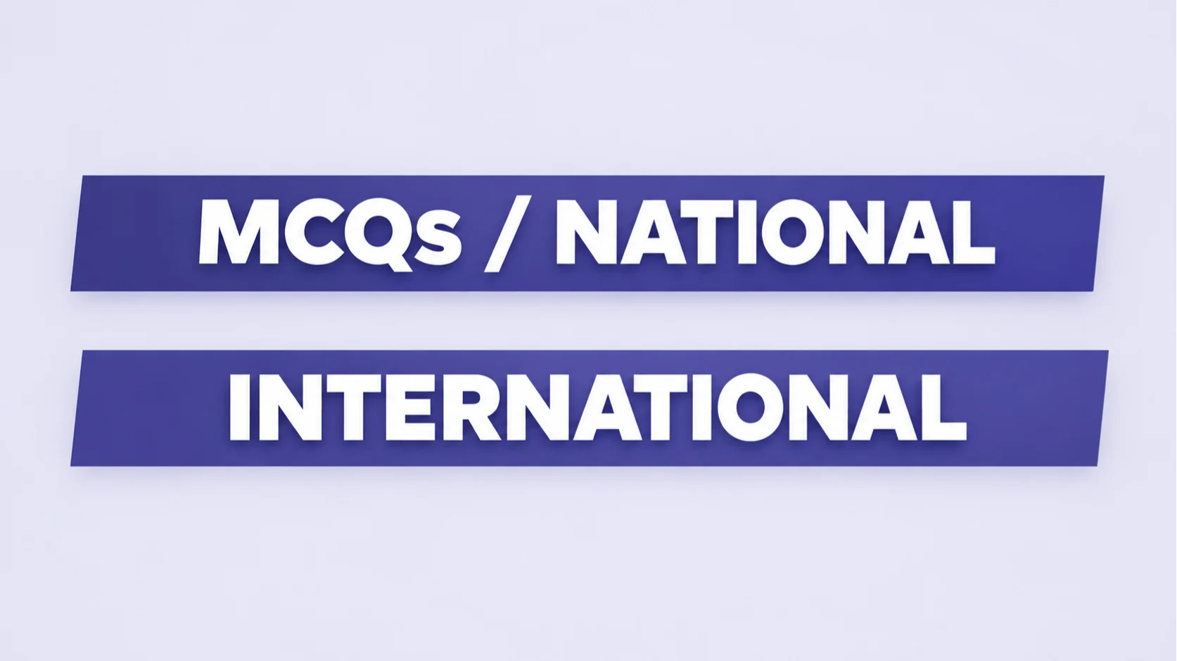 MCQs
