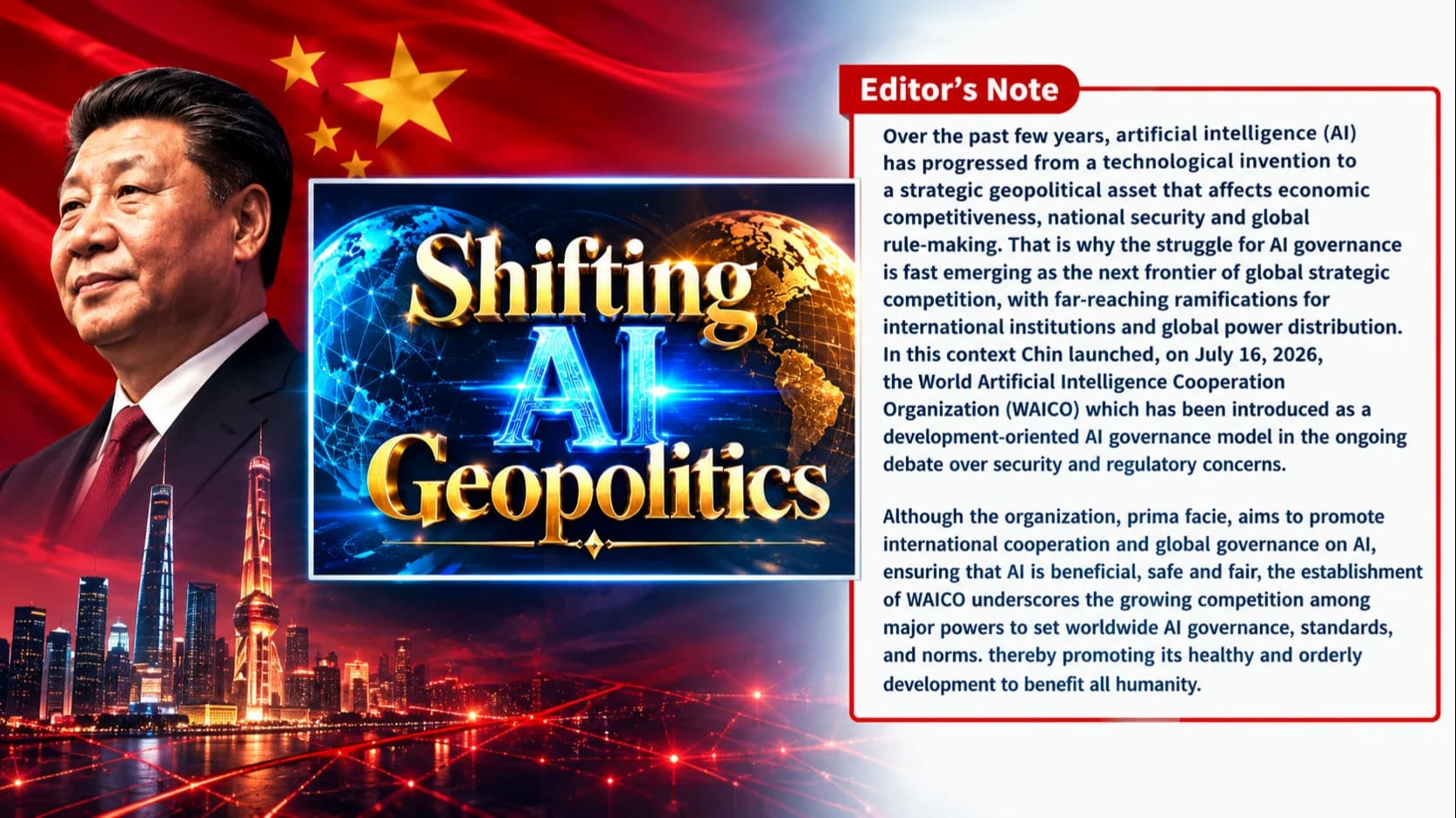 Shifting AI Geopolitics
