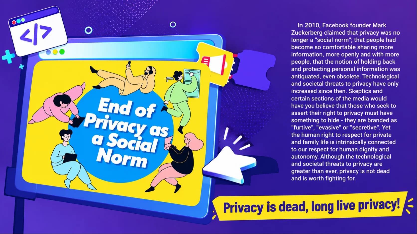 End of Privacy as a Social Norm
