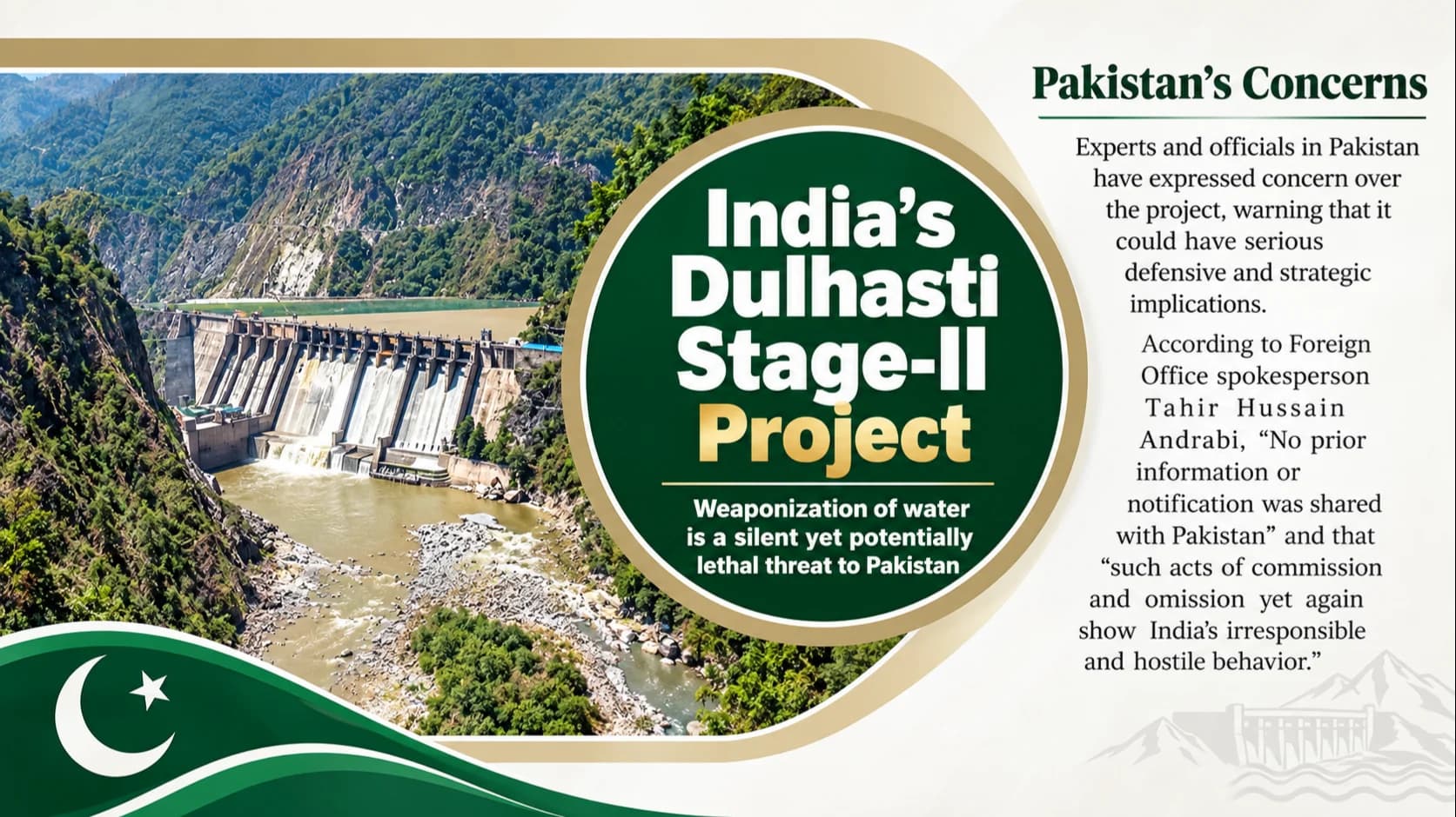 India's Dulhasti Stage-II Project