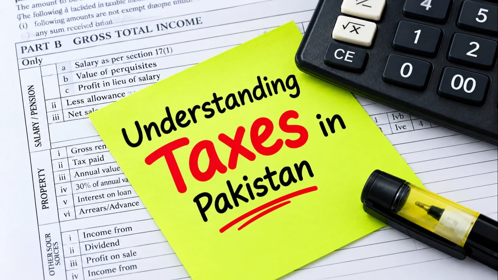 Understanding Taxes in Pakistan