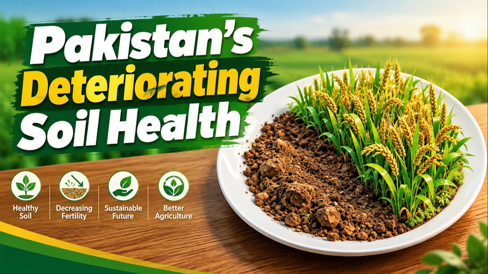 Pakistan's Deteriorating Soil Health