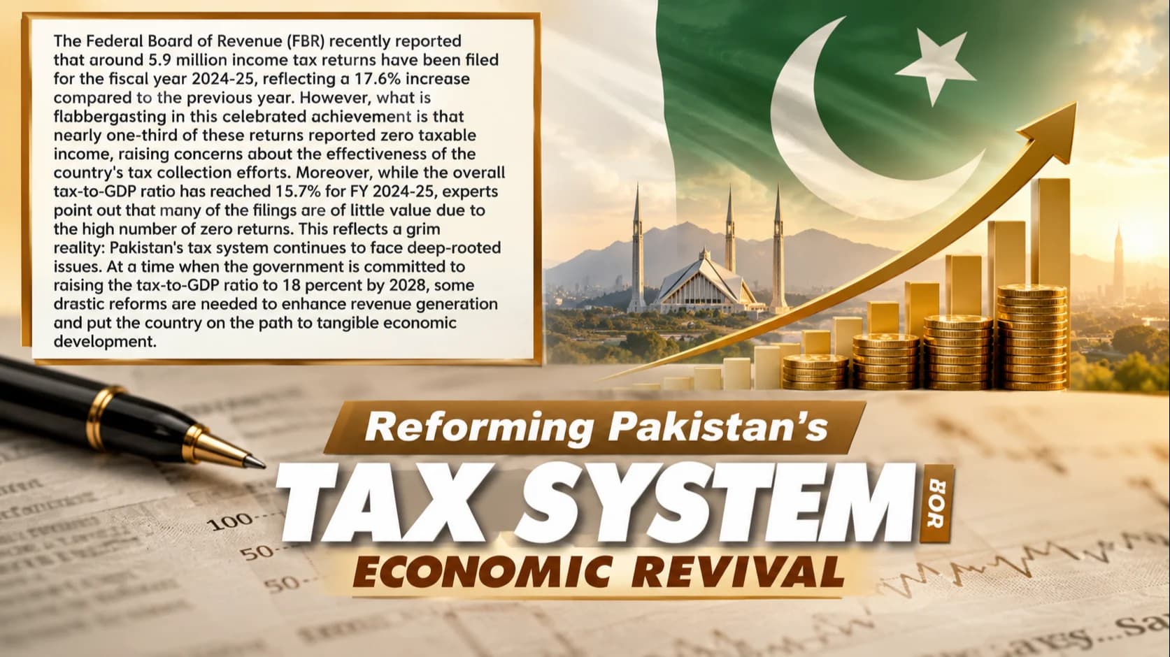 Reforming Pakistan's Tax System Economic Revival