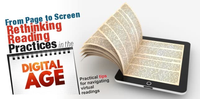 From Page to Screen Rethinking Reading Practices in the Digital AGE