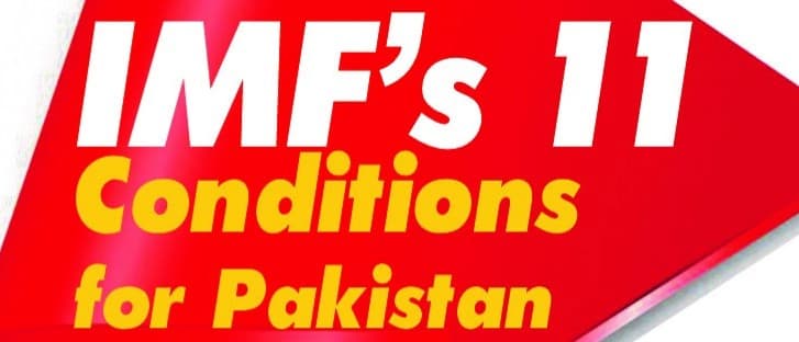 IMF’s 11 Conditions for Pakistan
